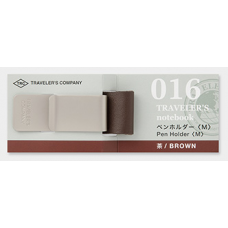 016 Pen Holder for Traveler's Notebook - Brown