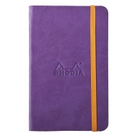 Rhodiarama Hardcover Notebook A5 Purple - Lined