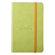 Rhodiarama Webnotebook A6 Green - Lined