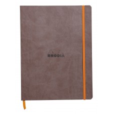 Rhodiarama Softcover Notebook B5 Chocolate - Dot Grid