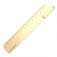 Ruma Ruler and Bookmark - Champagne