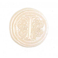 Shimmering ivory wax, pellets - jar