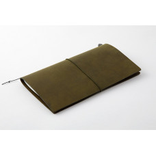 Traveler's Notebook Cover Leather - Olive