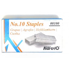 Staples No 10 - pack of 1000  