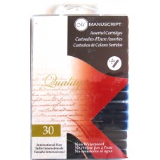 Standard Cartridges 30 pack assorted colours