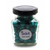 Turquoise green wax, pellets - jar