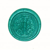Turquoise green wax, pellets - bag