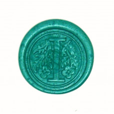 Turquoise green wax, pellets - jar