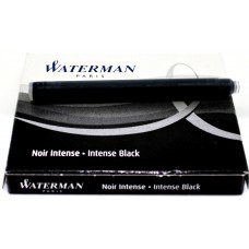 Waterman Intense Black Ink Cartridges 8 Pack