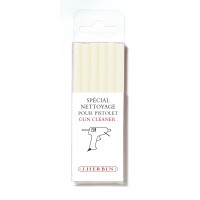 Colourless cleaning wax for wax gun